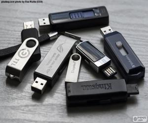 Puzzle Μνήμη USB